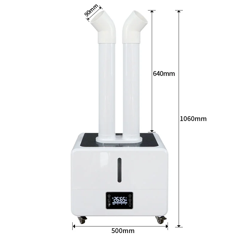 Промышленный увлажнитель 6 кг/ч, дезинфекция, ультразвуковой распылитель, промышленный генератор грибов, увлажнитель воздуха
