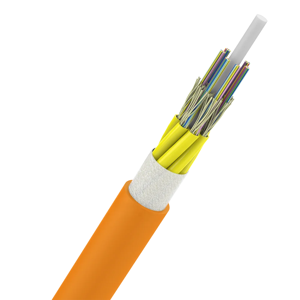 Mini-Cable Multi-fiber 1-144 Cores with High Modulus Aramid Yarn PVC LSZH Jacket Indoor Optical Fiber Cable