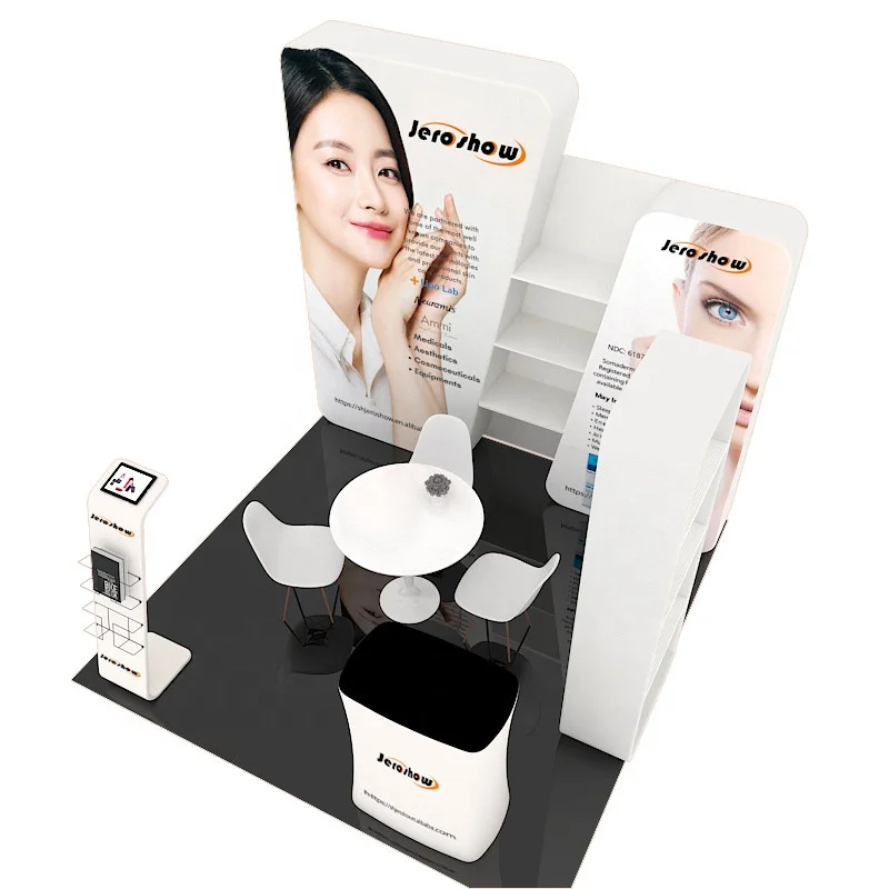 Hot Sales Custom Portable Modular Trade Show Display Booth Stand Mobile Event Exhibition Booth