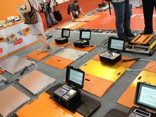 20t/30t/40t cheap wireless portable digital axle weighing truck scale/truck axle load sensor