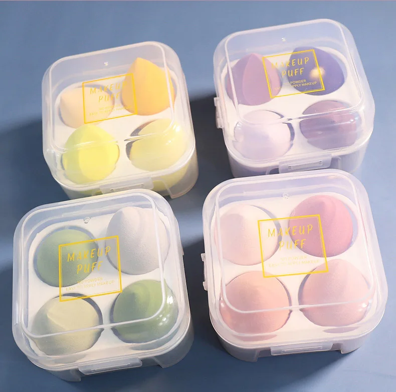 Beauty Latex Free Makeup Sponge Holder Powder Blender Velvet Blender Blender Sponge Makeup Set
