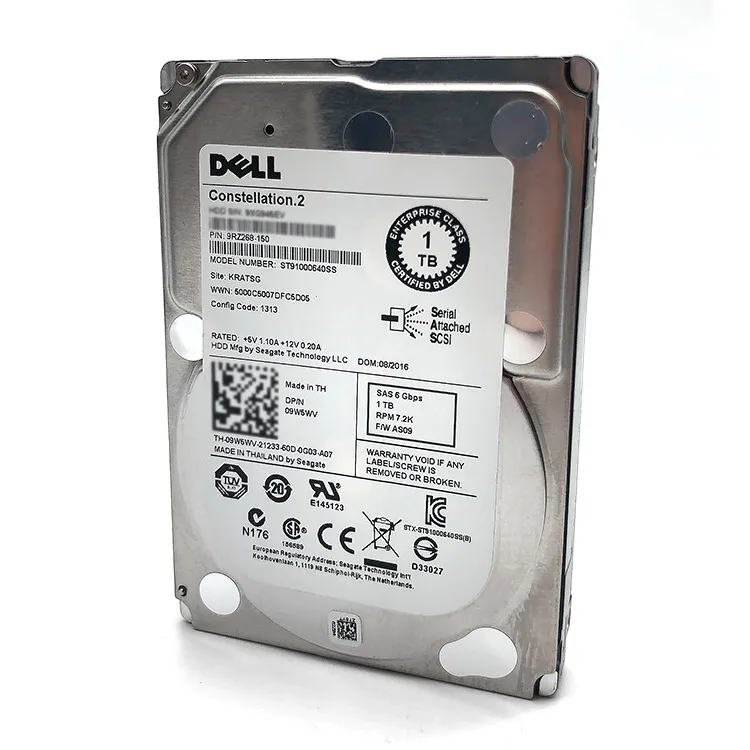 Для dell сервера hdd 1 ТБ 7 2 K 12Gb SAS 5 жесткий диск на уровне