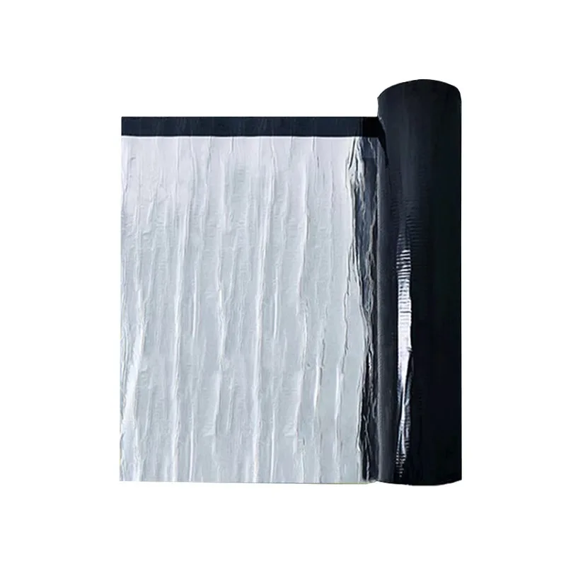 Wholesale Hot Waterproof membrane Outdoor Bitumen Polyester felt Black customized Self adhesive waterproofing membrane