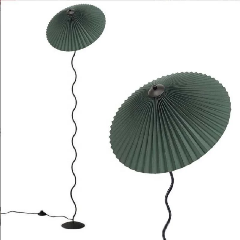 Элегантный Зонт оттенок ткани напольный светильник для спальни