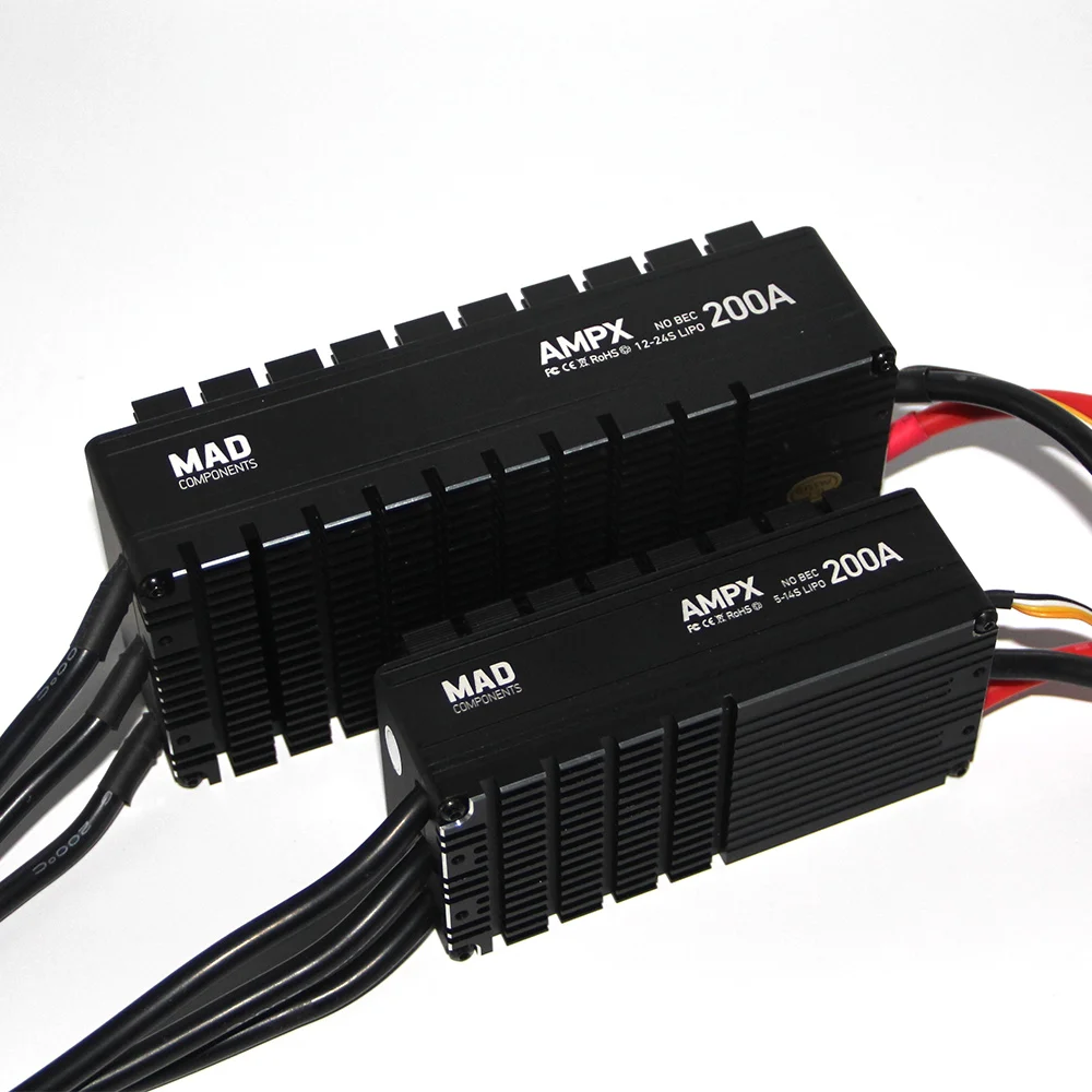 MAD AMPX 200A ESC 5-14S Multirotor Remote Control 200 Amp Drone Speed Controller ESC for drone motor