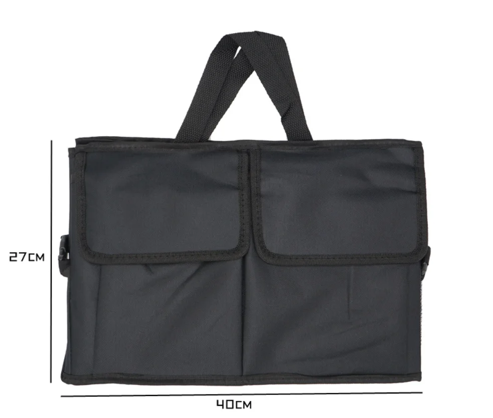Car trunk organizer - durable storage suv cargo or organisernk fortem for auto