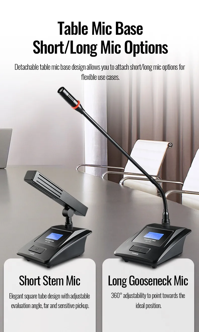 Takstar UC-4R Wholesale High Quality Long Distance 100M UHF 4 Channel Wireless Microphone with Receiver for conference church