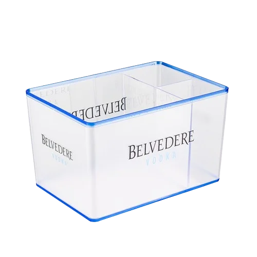 Promotional Drink  Barware Caddy Napkin Dispenser Countertop Plastic Organizer Bar Caddy