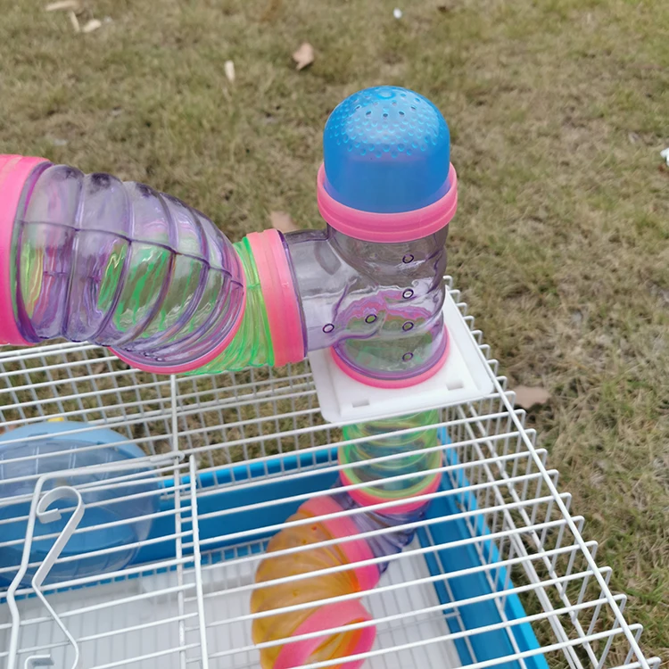 Wholesale Factory Luxury Custom Fold Cheap Plastic Metal Acrylic Hamster Cage for Sale