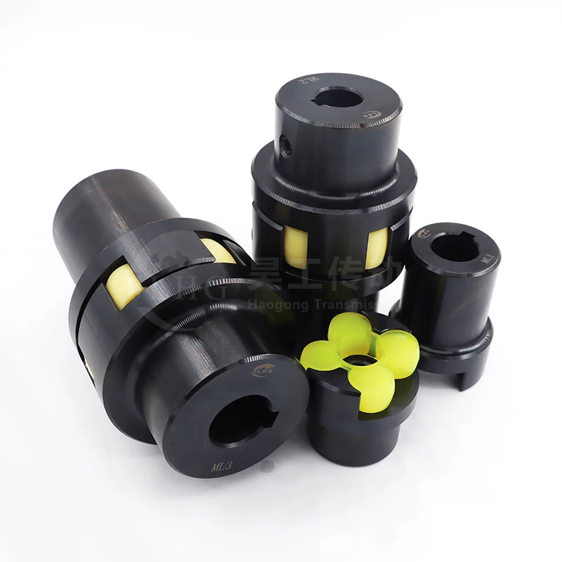 ML plum blossom inter pump shaft couplings,LM spider jaw Flexible Shaft Couplings for Durable Connections,ktr rotex coupling