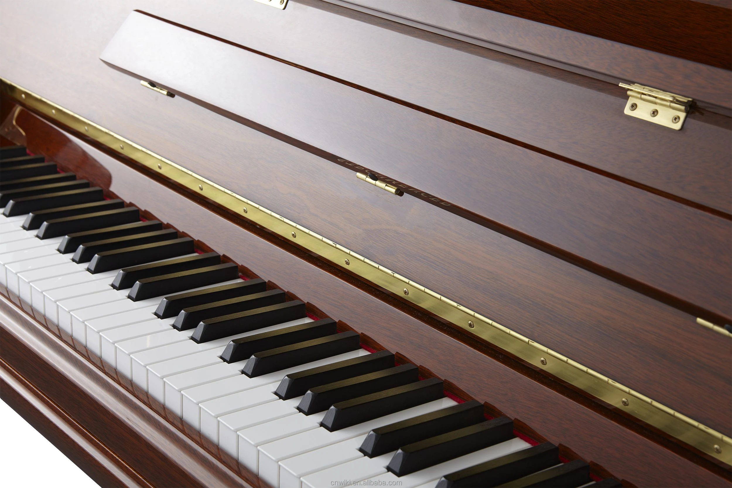 acoustic mahogany vertical piano