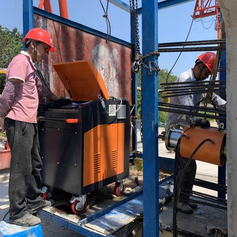 China Supply Intelligent Synchronous Hydraulic Control Hollow Jack System for Prestressed Tension