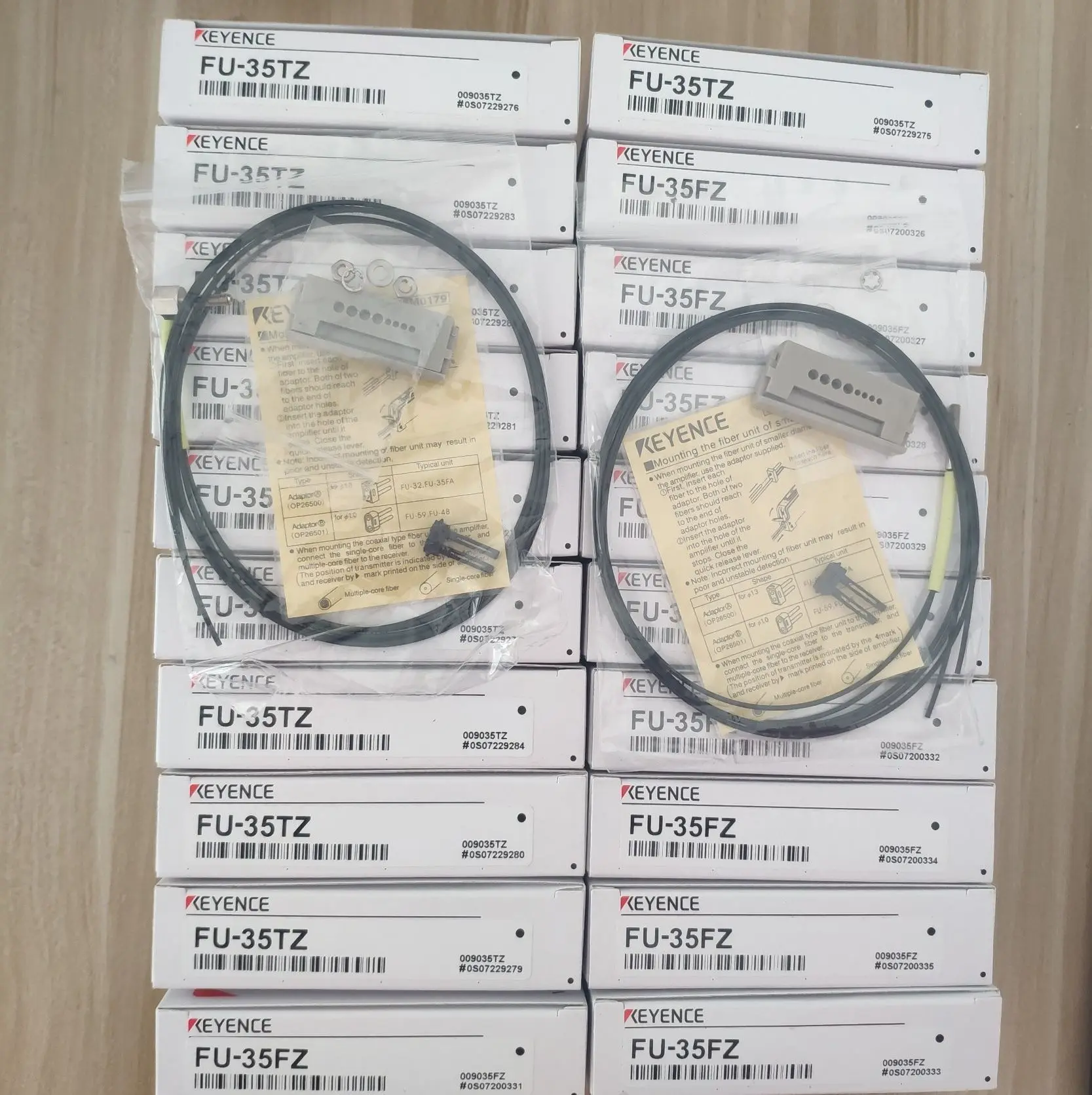 New Original Keyence Fu-77 Fiber Optic Sensor Automation Industry Fast Shipping