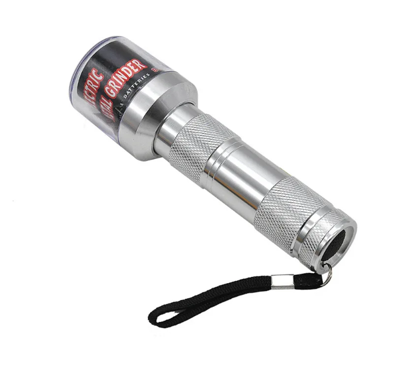 Super Practical Customizable Aluminum Portable Automatic Tobacco Weed Electric Dry Herb Grinder