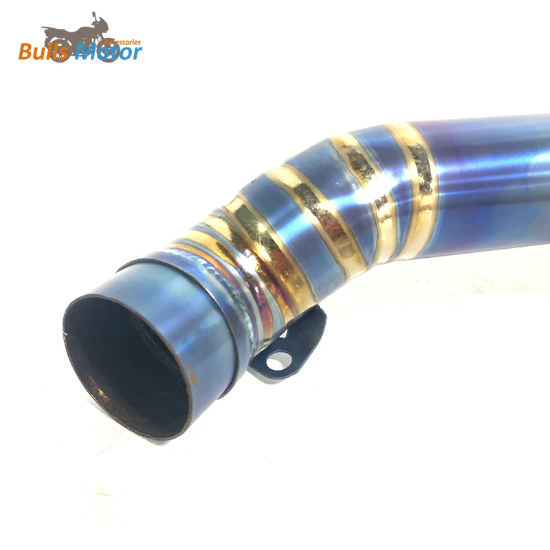 For Husqvarna-s FE501 Front exhaust header  titanium exhaust dwonpipe for offroad bike  FE450 moto escape 50.5mm