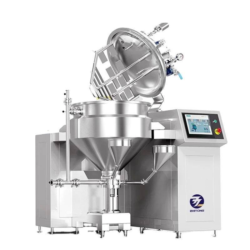 200kg Mayonnaise making machine food paste vacuum homogenizer mixing machine salad sauce mixer blender ketchup production line