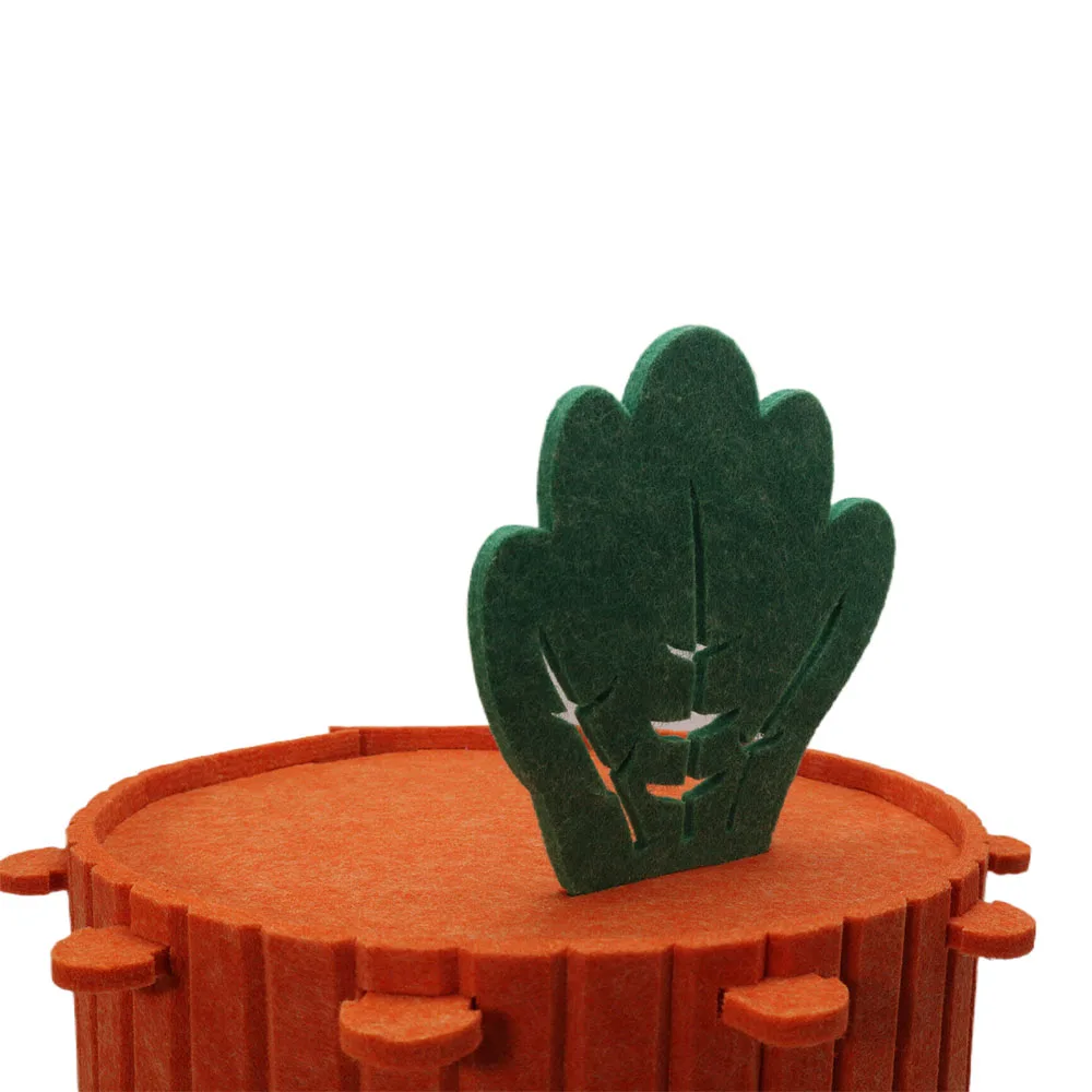 Fashion Cute Pet Home Tree Shape Removable Cat Donut splice  Bed House Nest Pet Felt Cat Tunnel Bed