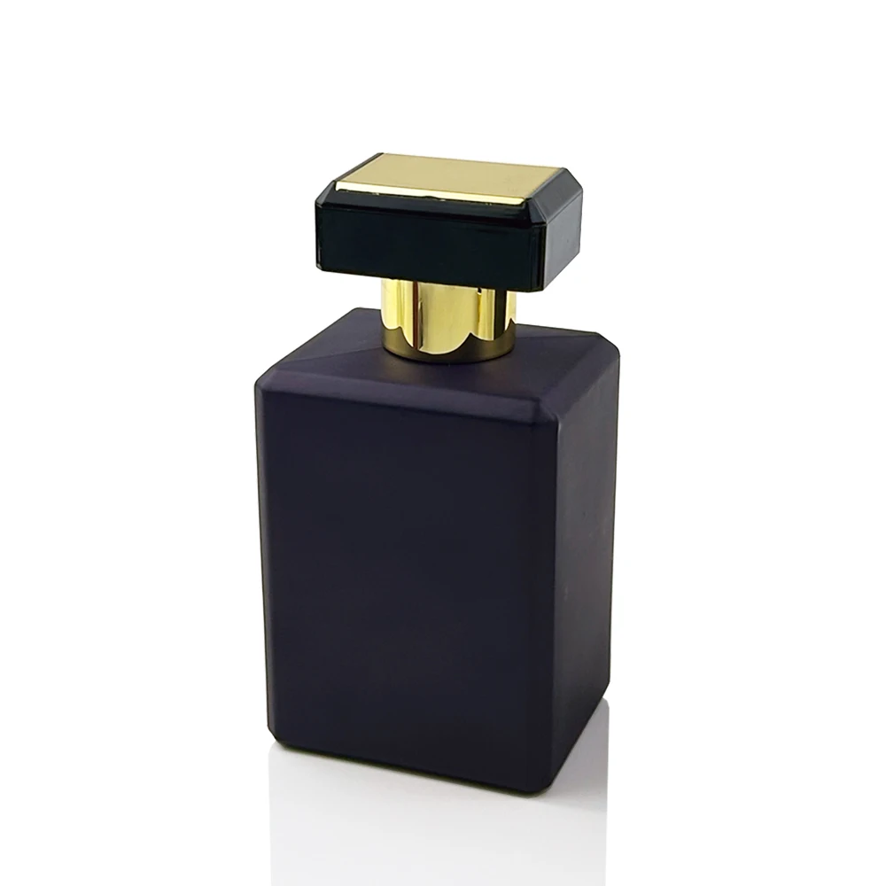 Arabic style luxury gold silver rectangle abs plastic perfume lid bottle spray cover cap fea15