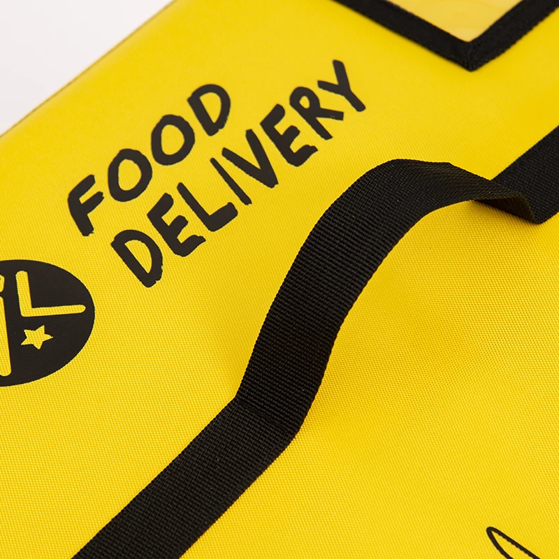 Tarpaulin Aluminum Grocery Cool Carry Food Delivery Bags Reusable Thermal Insulated Cooler Bag