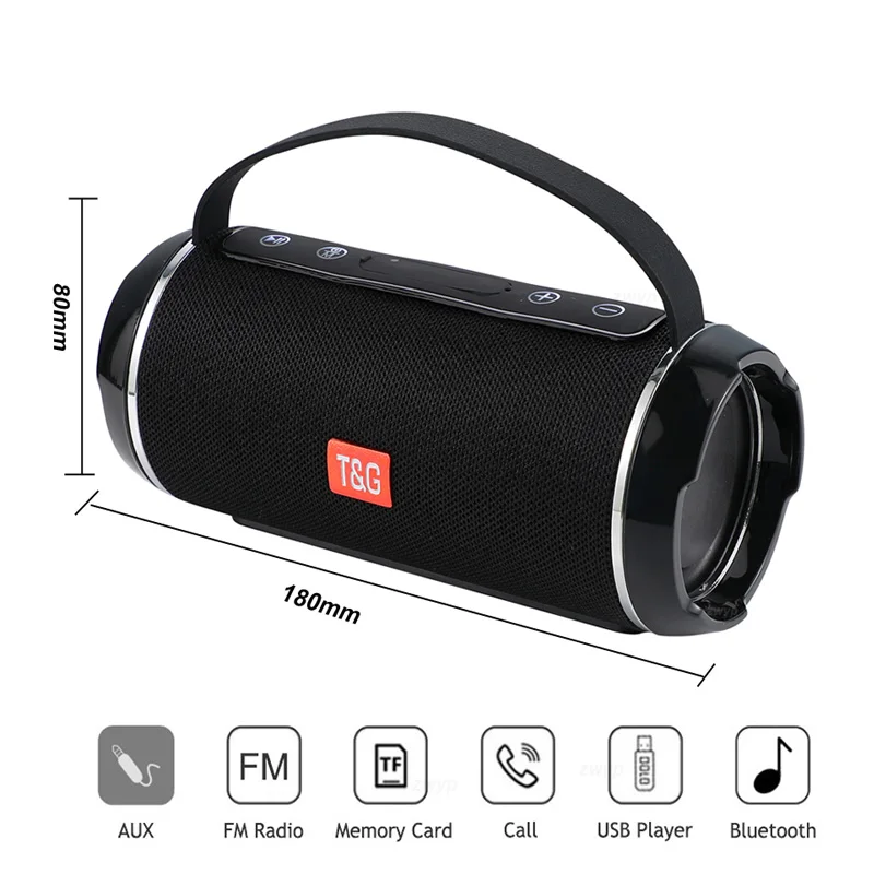 Shenzhen Factory Price 2020 Trending Product Wireless BT Speaker TG 116c Portable Speaker With FM