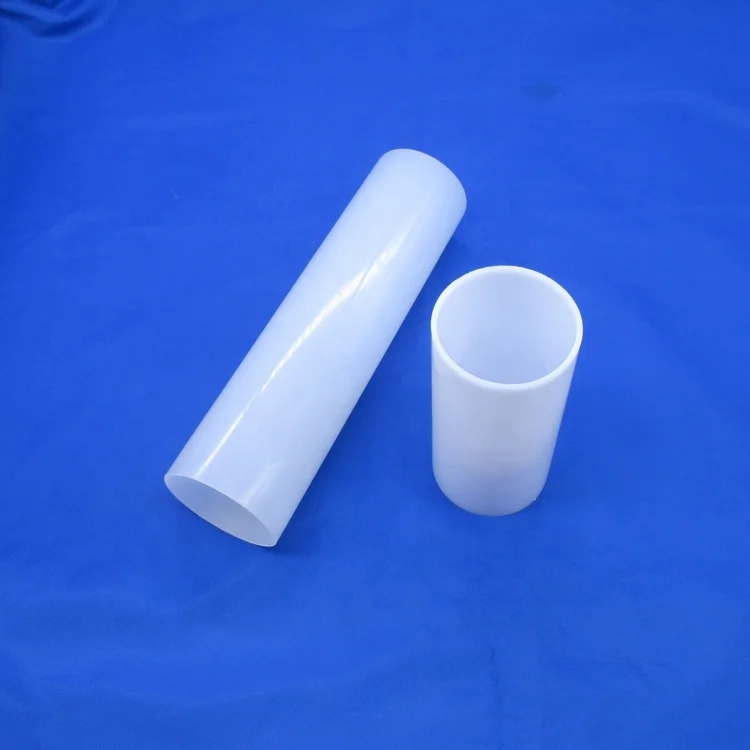 Milky white/Opaline plastic tube/tubing/pipe