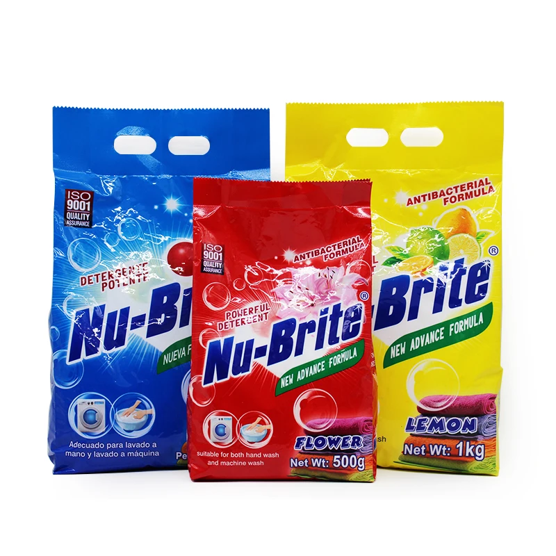 Premium Quality And Gentle Detersivo Washing Powder Bright Detergent Powder For Family Use