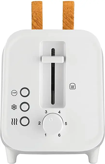 800W Unold Removable Crumb Tray Vanilla Toaster with Music