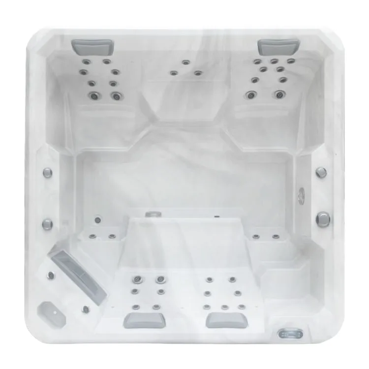 6-7 person hot tub outdoor Acrylic spa pool massage bathtub Self-Cleaning spa pools