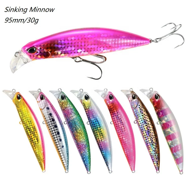 Новый дизайн, твердая приманка, 30 г, 95 мм