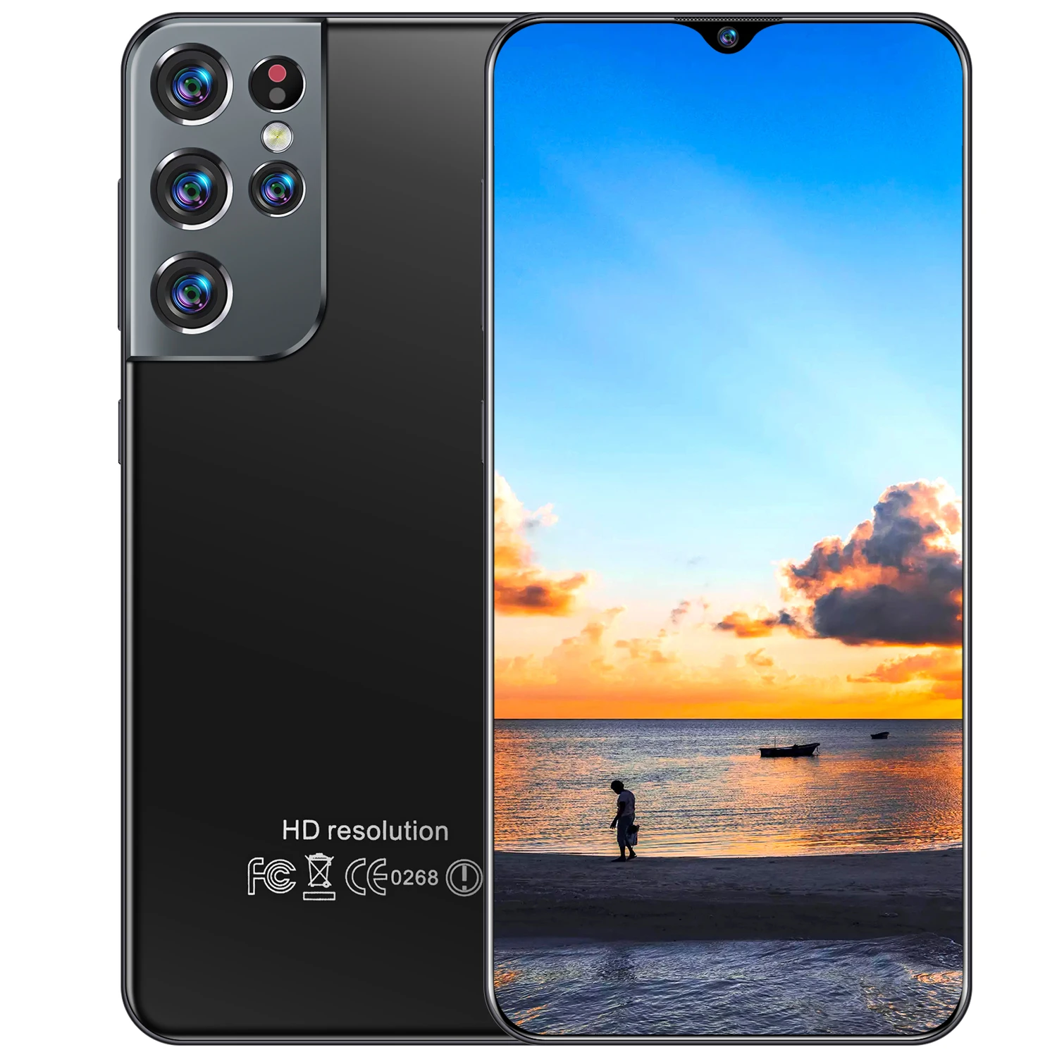 Factory Direct Sale S21 Ultra 16GB+512GB Android Smartphone With Stylus Support 4G 5G Network Super Endurance Mobile Phone