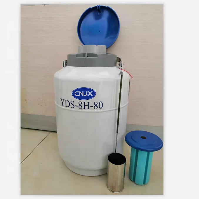 YDH-8-80 Aerospace Nitrogen Vapor Dry Shipper for Semen Storage and Transfer