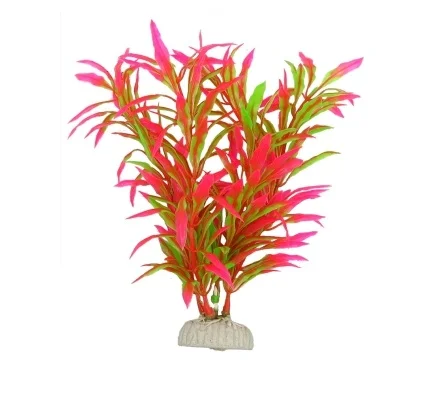Hot selling Aquarium decoration artificial water grass aquarium landscaping set plastic flower under water plants