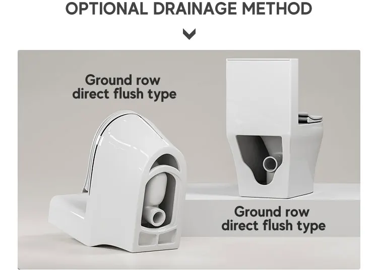 China Factory Ceramic Floor Mounted Toilet Electroplating Golden Toilet Dual Gold Line Toilet