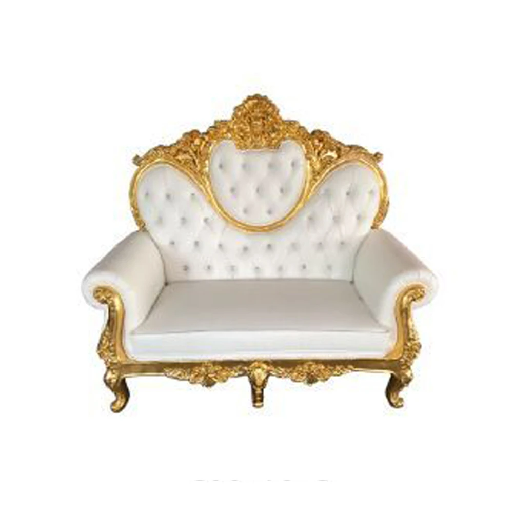 European classical double seat solid wood carved chaise sofa bedroom chaise couch image chair decorative chair