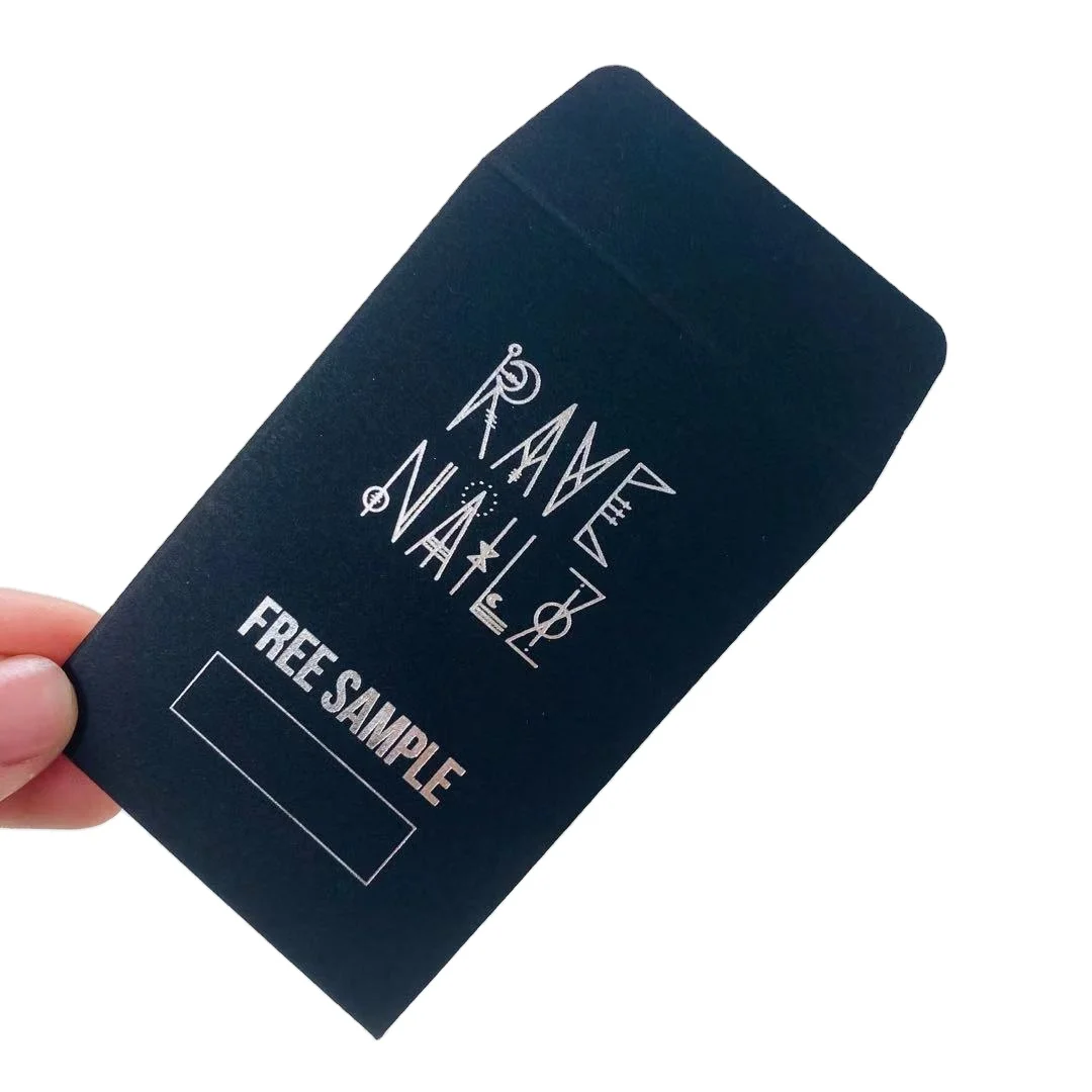 Подарочная карточка с логотипом на заказ, маленькие монеты, семена, коричневая крафт-бумага, упаковочный конверт с бесплатным дизайном