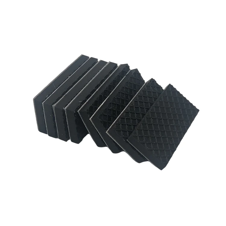 Wholesale Toughness Floor Mat Rubberized Silicone Feet Pad Transparent Silicone Glass Table Rubber Bumpers