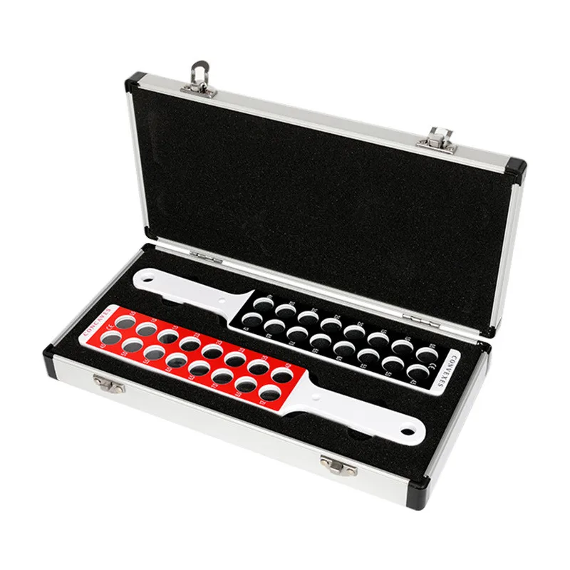 32 объектива, оптическая стойка для ретиноскопии, набор линз, оборудование для офтальмологической оптометрии с карманом