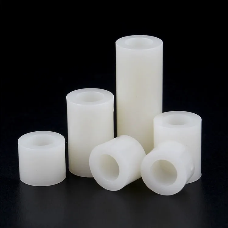 White Nylon round Washer & Standoff PCB Spacer Fastener