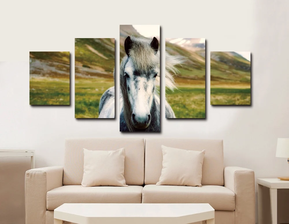 Epson Print Abstract Paintings Art Set On Canvas Modern Style