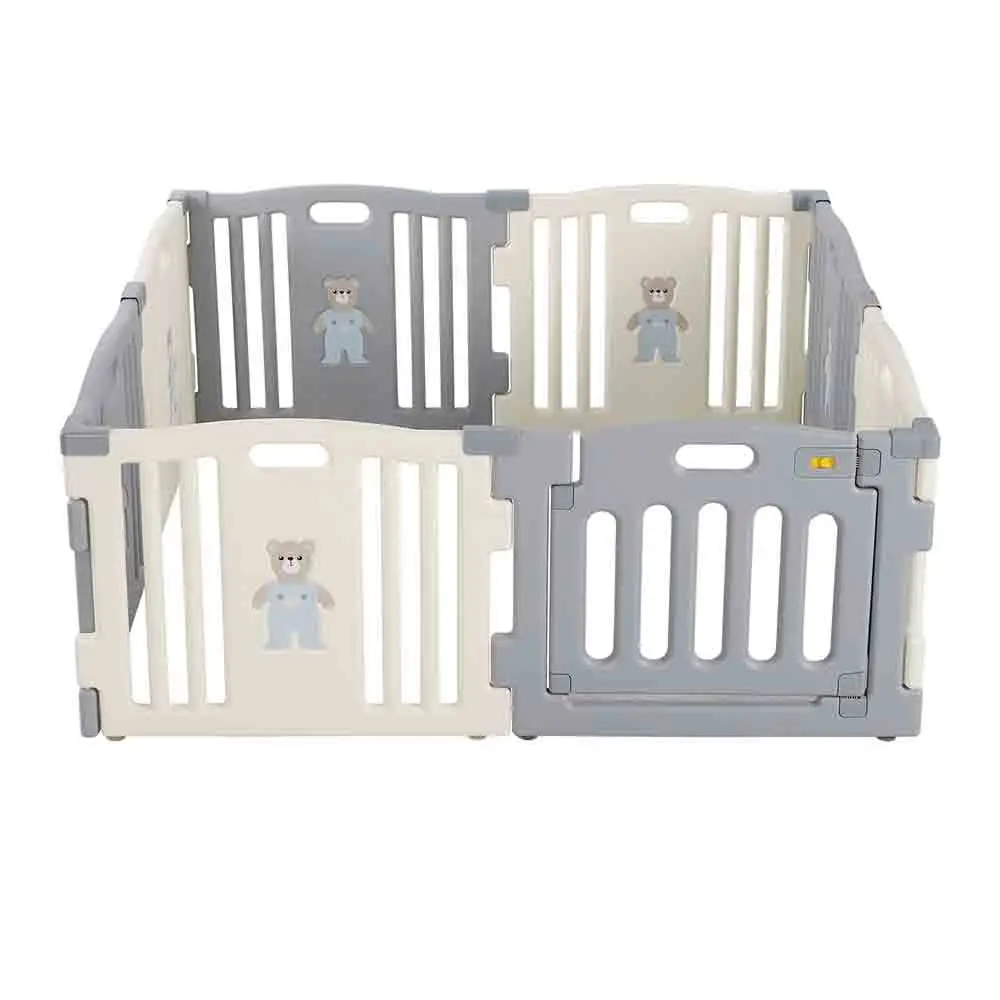 
Baby Fence EN71 Standard Baby Folding Playpen Playard Plastic Kinds Indoor Play Kids Playing Customized 1SET/CTN Eco-freindly 