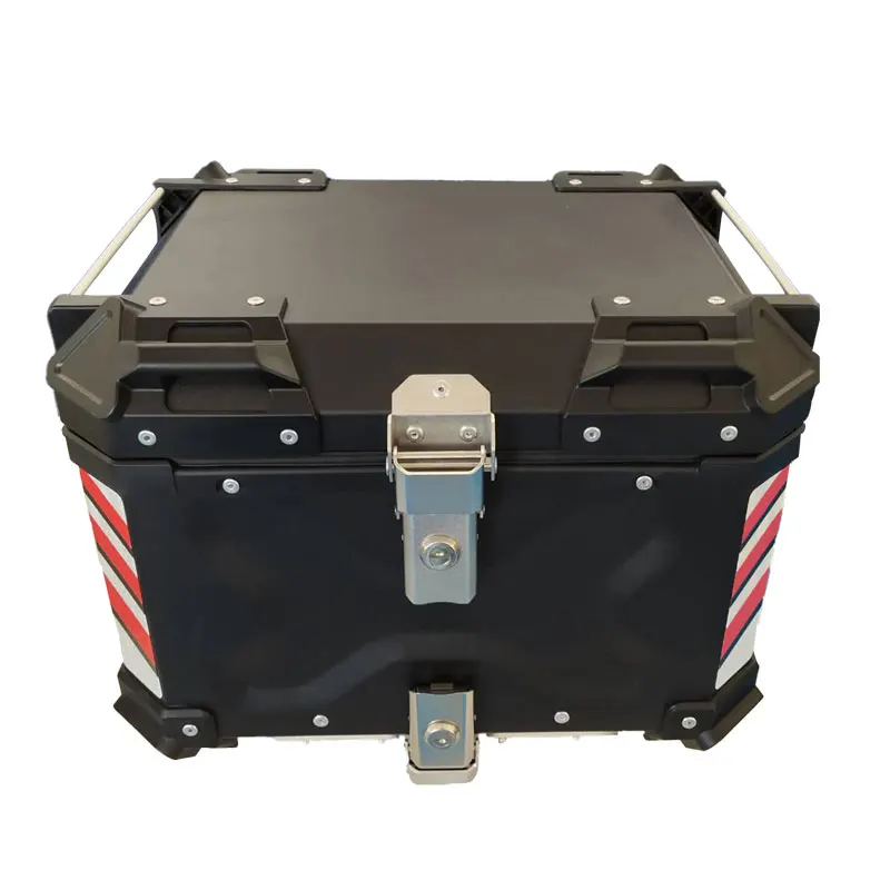 Коробка для доставки OHHO 45l Алюминиевый задний корпус мотоцикла верхняя
