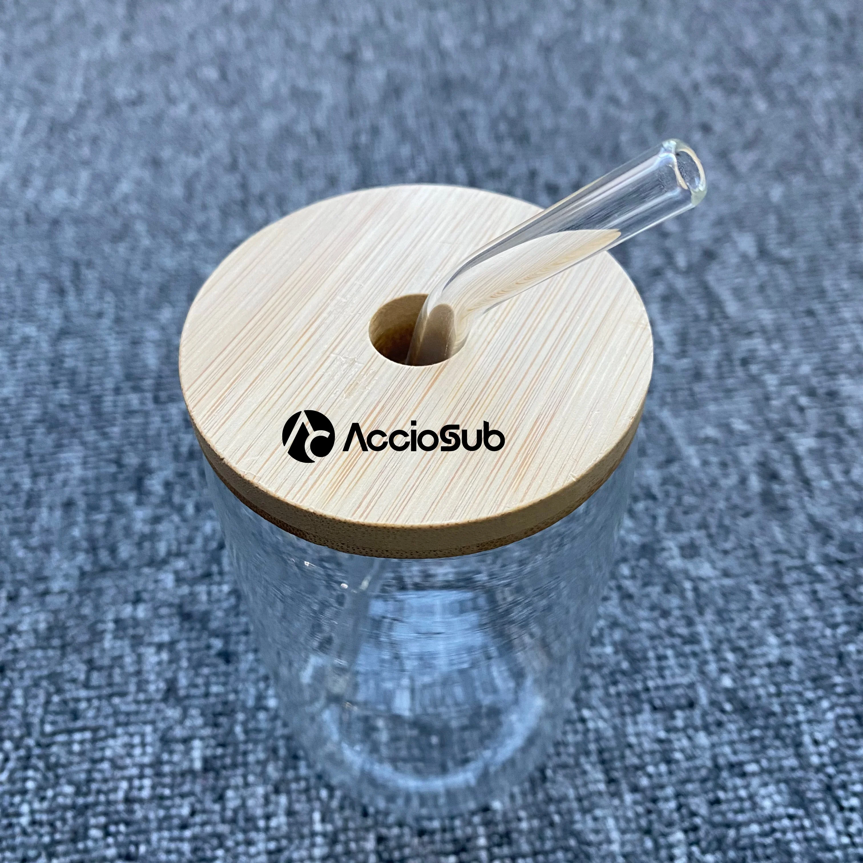 New Arrival 12oz Libbey Glass Beer Can Cups Clear Mugs With Lid And Straw Custom Ice Coffee Glass Tumbler Sublimation Glass Jar