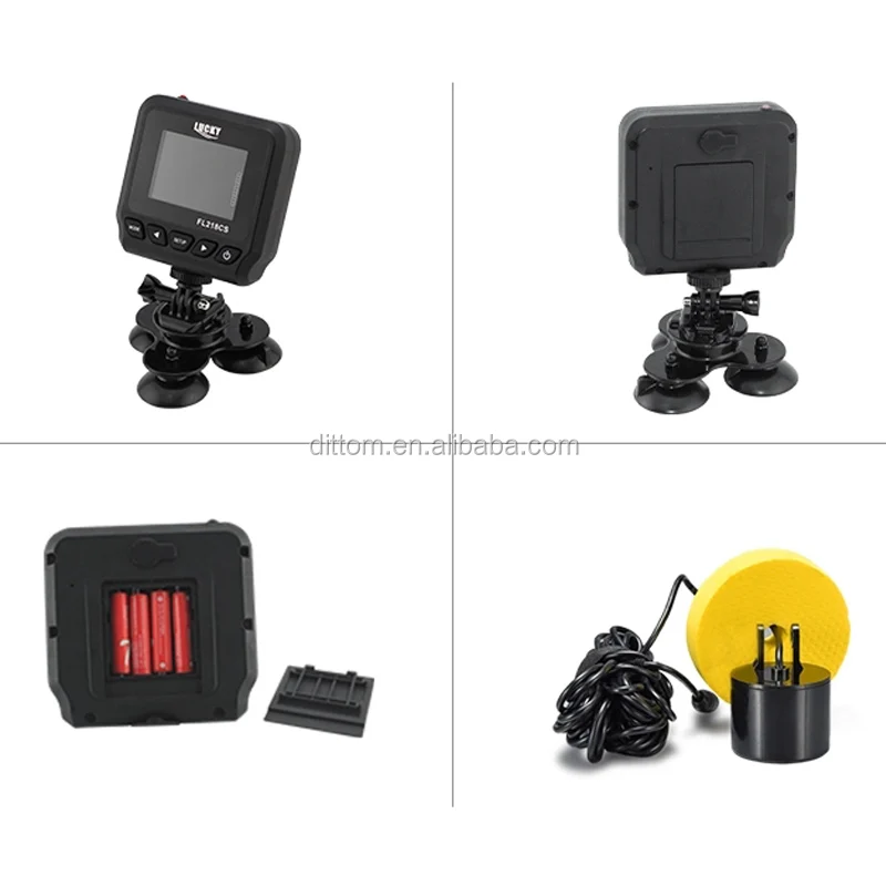 3,1 дюймовый лодочный сонар Lucky 218CS датчик рыболокатор для лодки-приманки