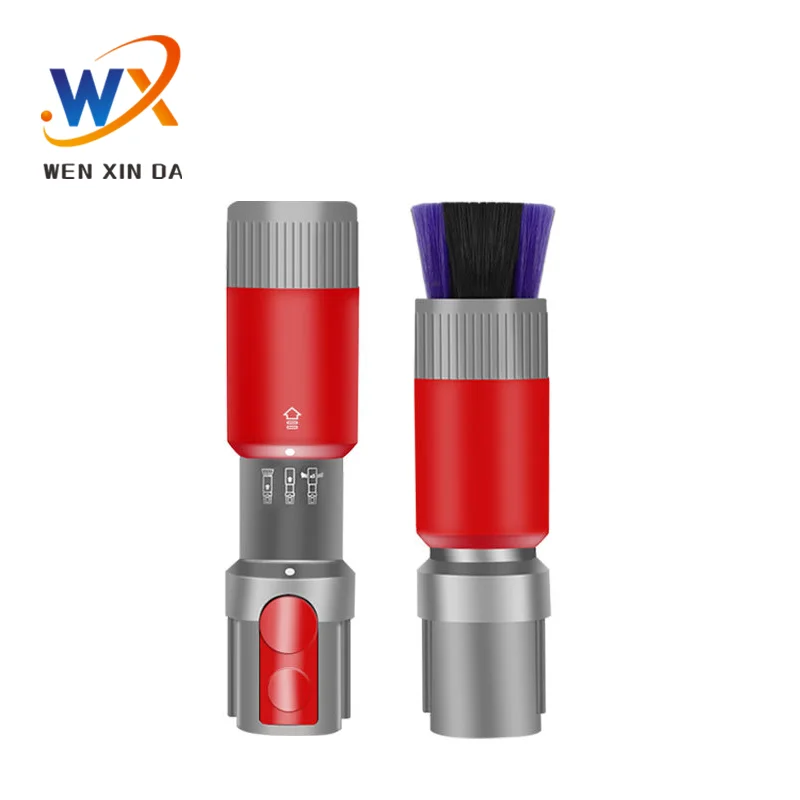 Suitable for Dyson vacuum cleaner V7 V8 V10 V11 V15 seamless soft bristle roller brush accessories seamless dust removal brush