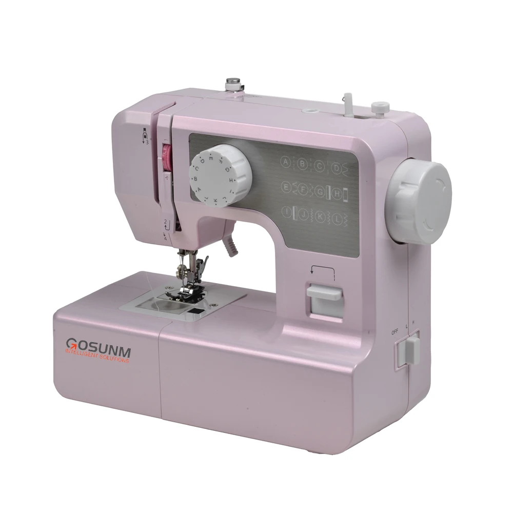 GS1602 Mini Sewing Machine Type Small Household Overlock Sewing Machine for Retail
