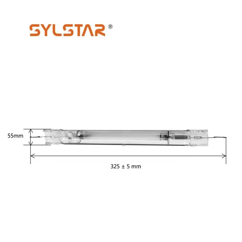 Hoticultural 1000W 160000lm 2100K DE hps под высоким давлением натриевые mh растут свет