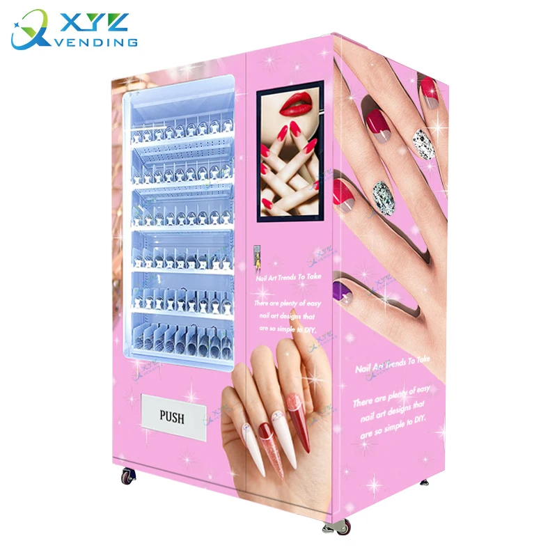 Индивидуальный дизайн красивый торговый автомат пресс для ногтей с сенсорным экраном