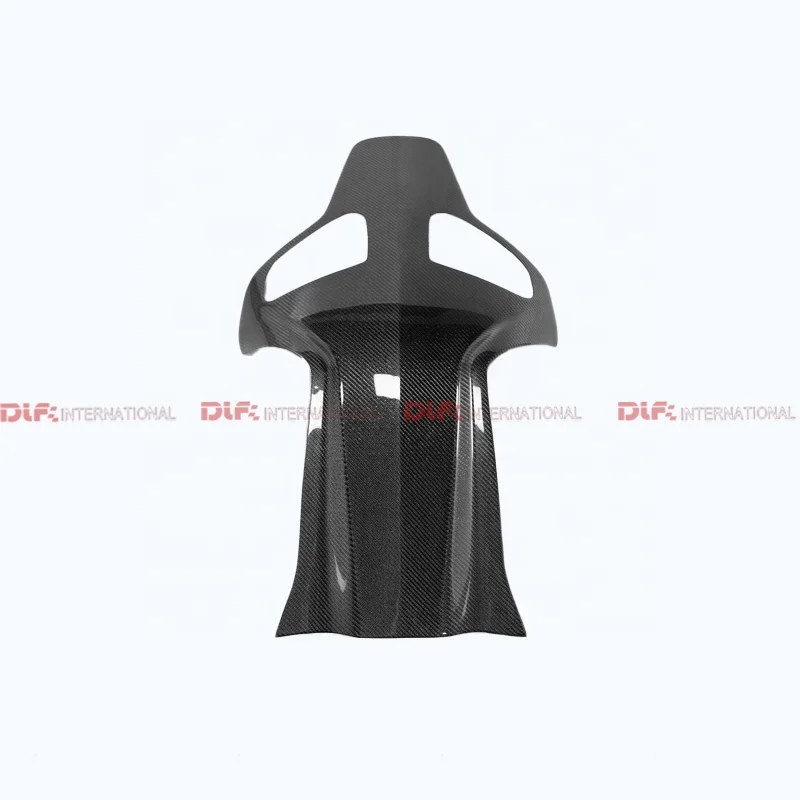 High quality seat accessories For Recaro Sportster CS Bucket Seat Dry Carbon Backing Cover Enhance appearance