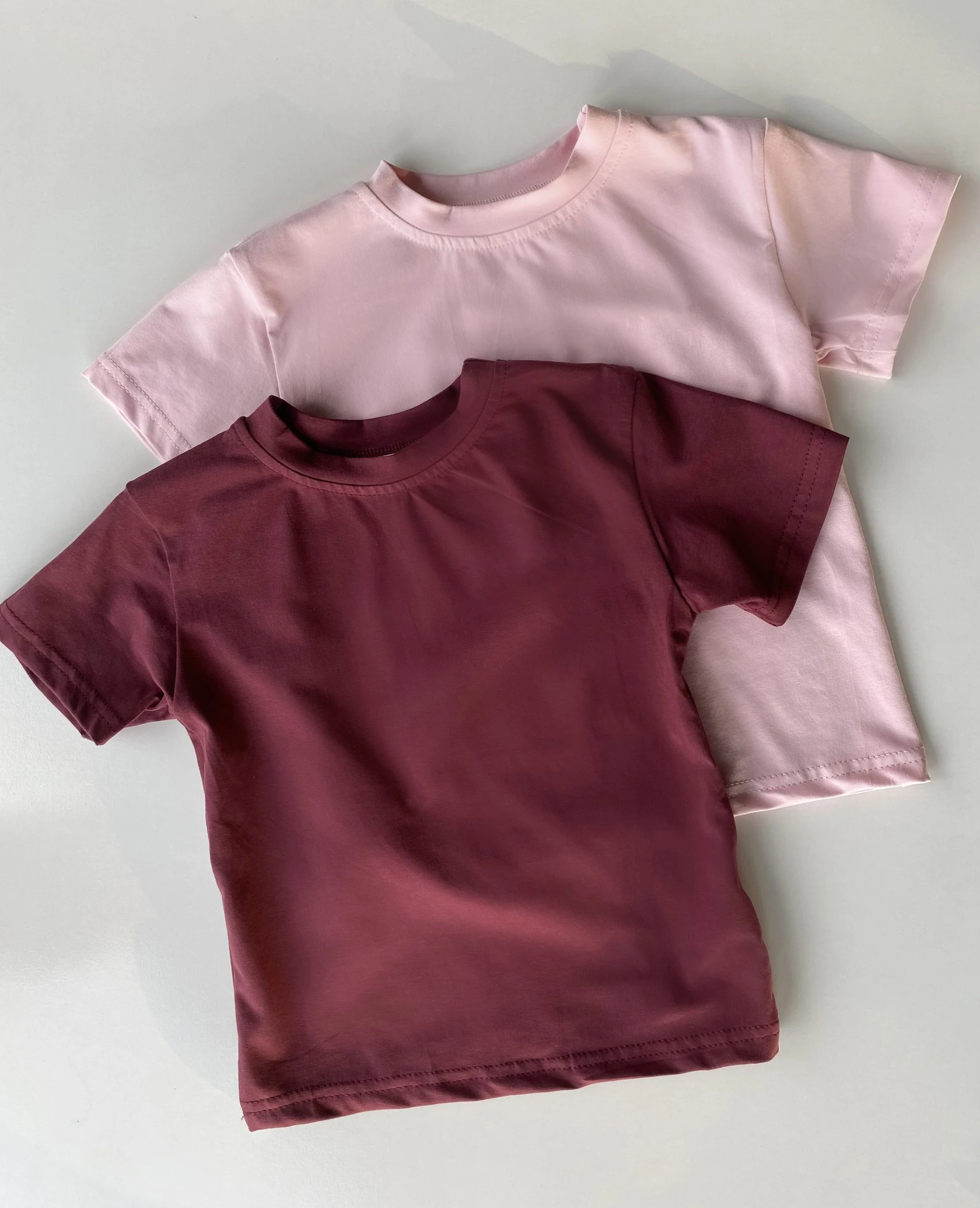 Size Biker Shorts Knitted Two Piece Baby Clothes Set Kids Regular Fit T Shirt Basic Plus Lounge Set Kid Blank Jogger Suit Street