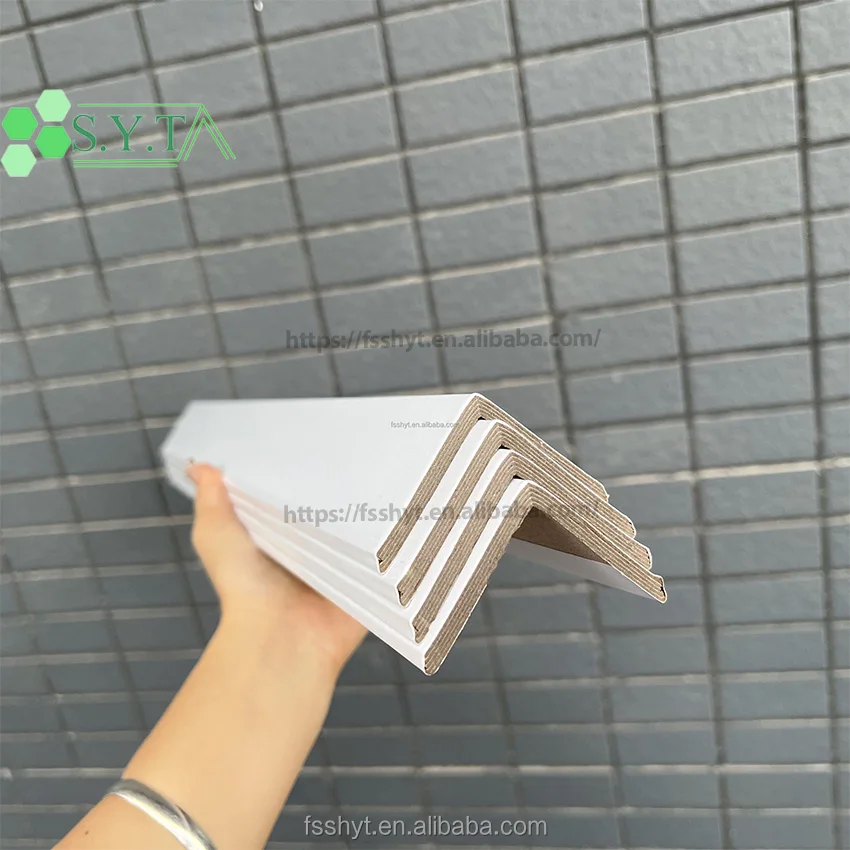 S.Y.T  50x50x5mm White  paper edge corner board Cardboard corner protectors